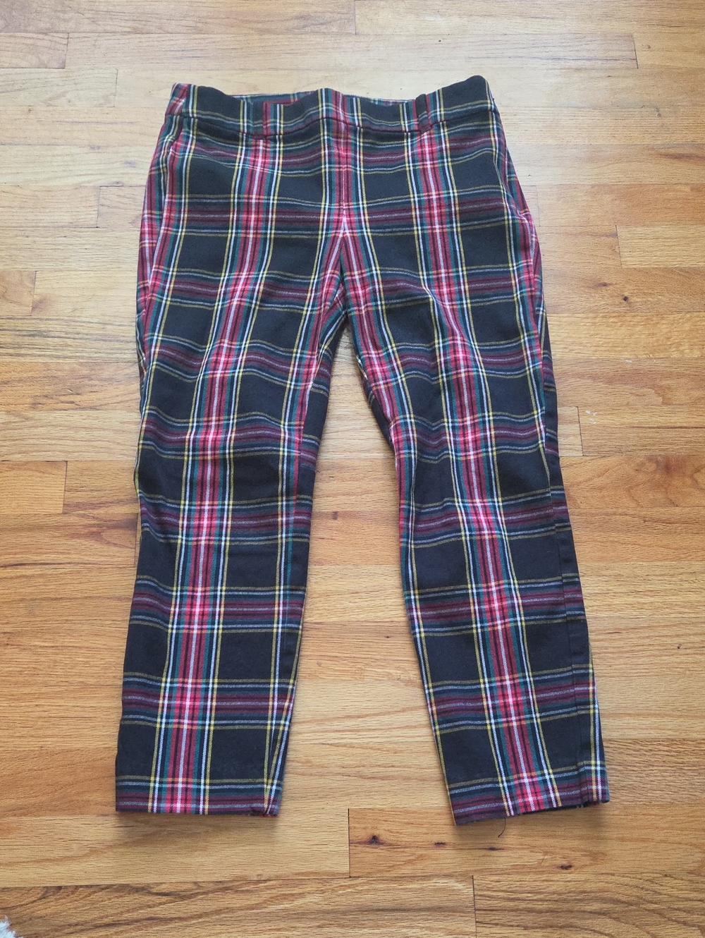 Women's J. Crew Plaid "Winnie" Pants